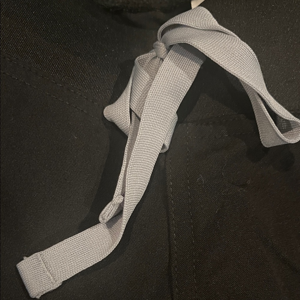 Figs Black Drawstring Pants - Picture 4 of 6